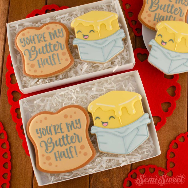 Butter Half cookies size