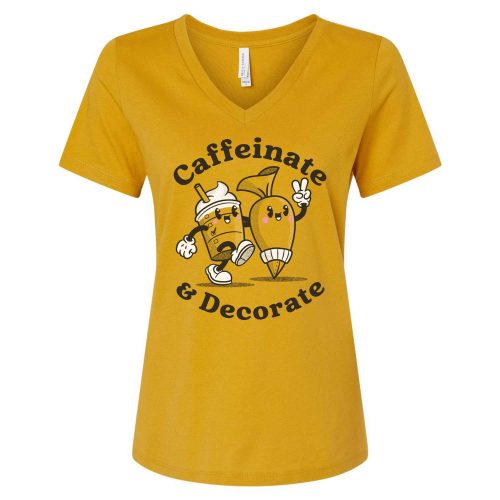 Caffeinate Decorate BC 6405 Mustard cae6bf3e bec8 4840 93ec c048953705d9