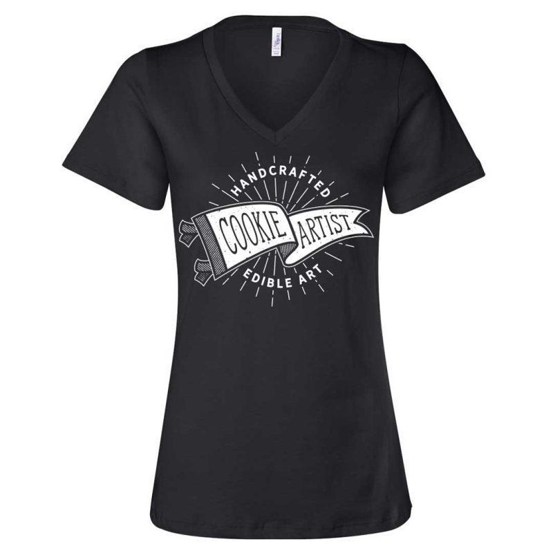 Cookie Artist VNeck Black