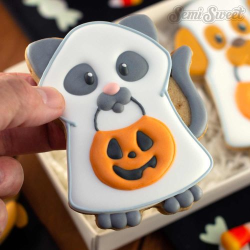 Ghost cat cookies shop