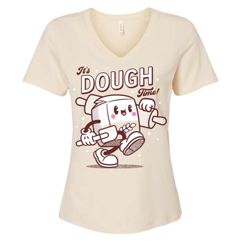 Its Dough Time VNeck Natural