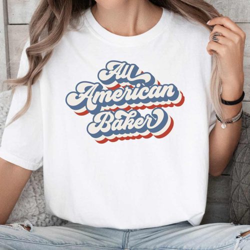 Retro All American Baker C1717 White