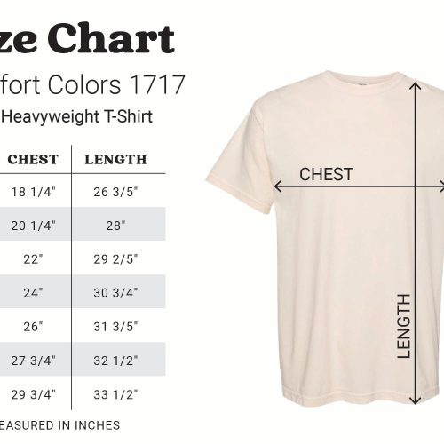 Size Chart CC 1717 Unisex etsy 4ada65a2 5379 4165 ba8a ceb9fecf94d7