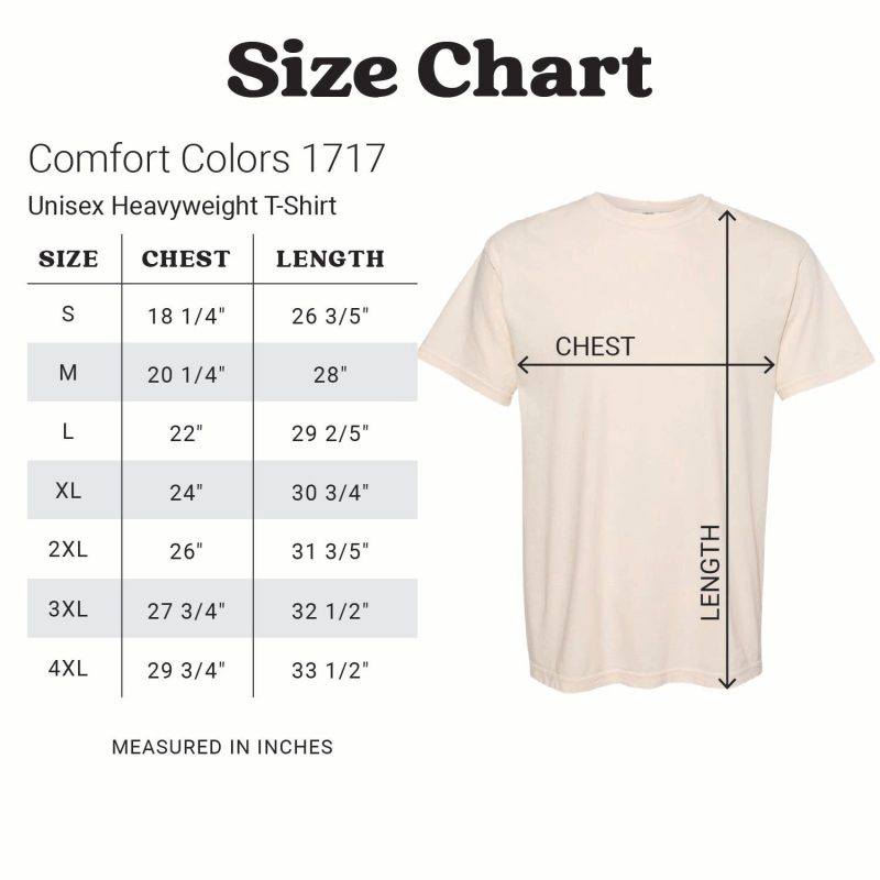 Size Chart CC