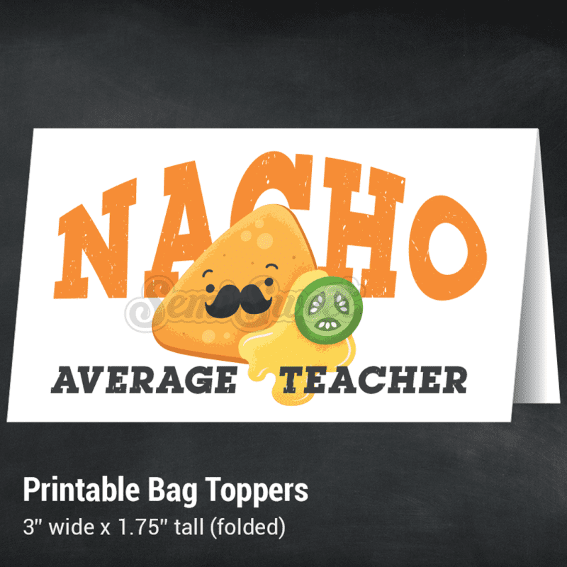 Topper Nacho Teacher Guy