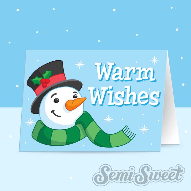 Warm Wishes topper feature