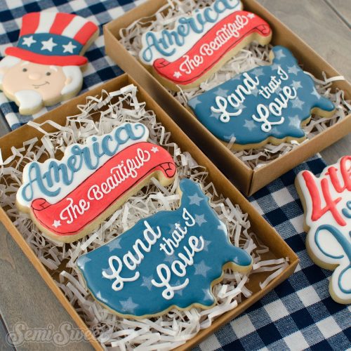 america banner cookies angle