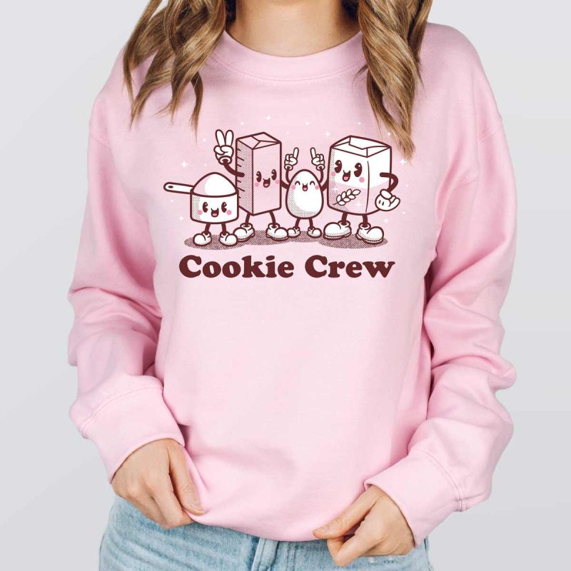 bake squad gildan 180 sweatshirt light pink 5318b82a 05b7 42e6 b108 538ef754bae1