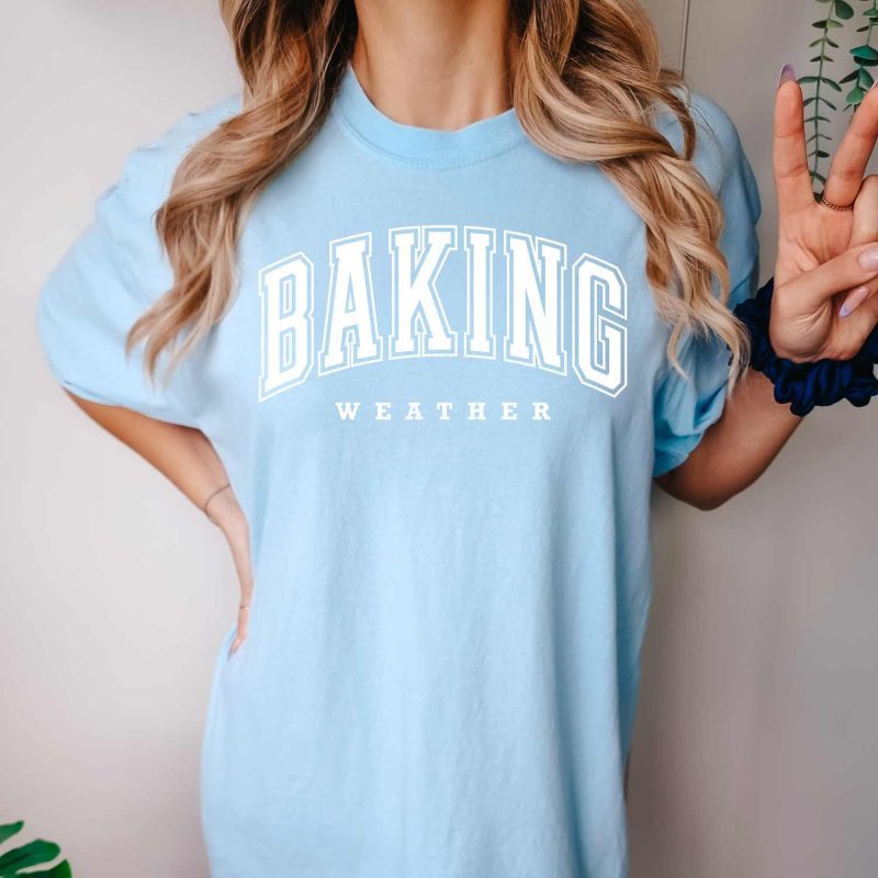 baking weather shirt chambray white