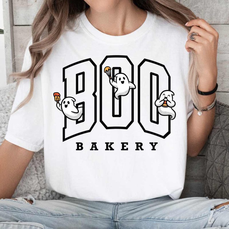 boo bakery ghosts CC1717 white