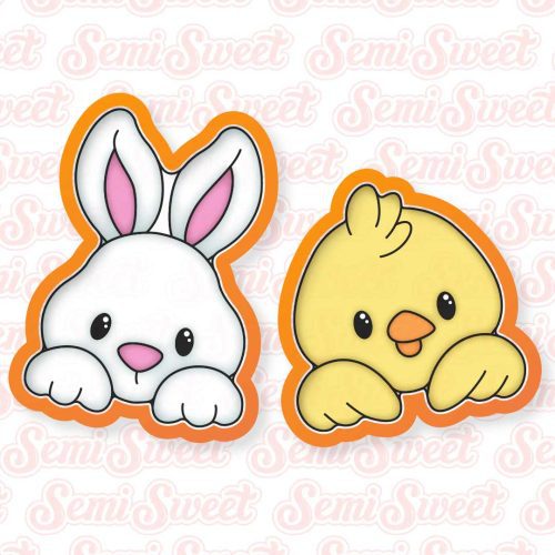 bunny chick platter cutters