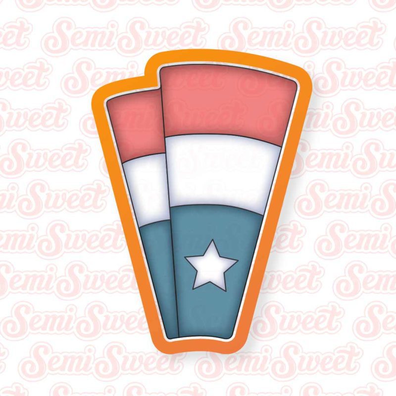 Bunting Platter Cookie Cutter | Semi Sweet Designs