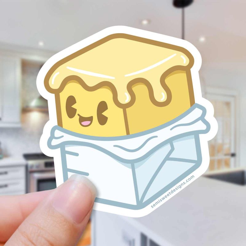 butter sticker kitchen