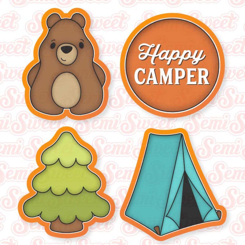 camping platter 4pc cutters