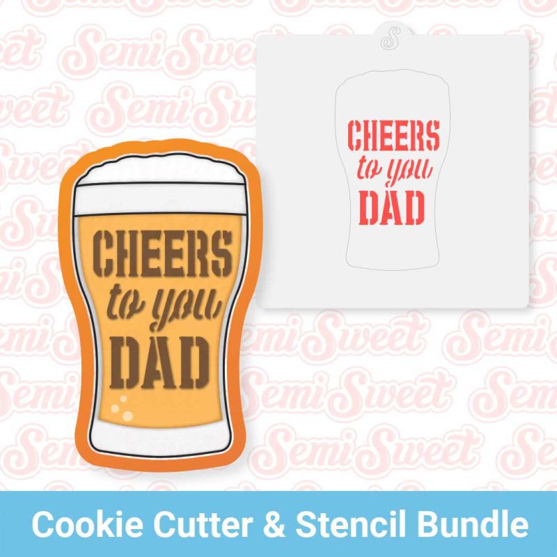 cheers to you dad 2pc set