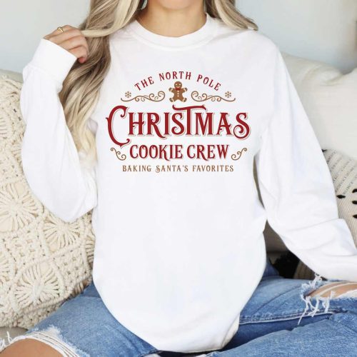 christmas cookie crew CC6014 white