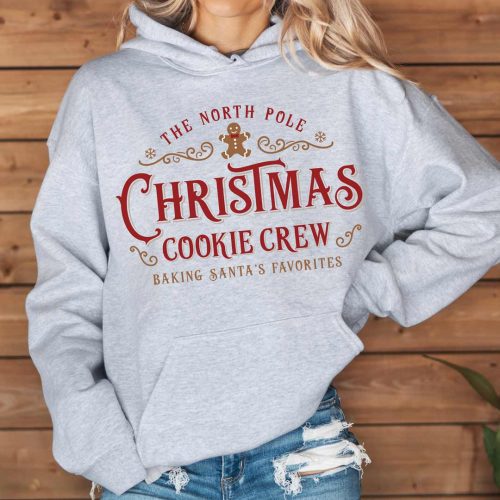 christmas cookie crew G185 ash