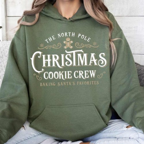 christmas cookie crew G1850 military green