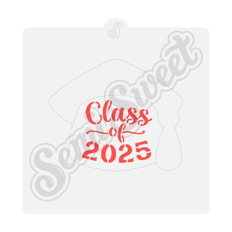 class of 2025 stencil