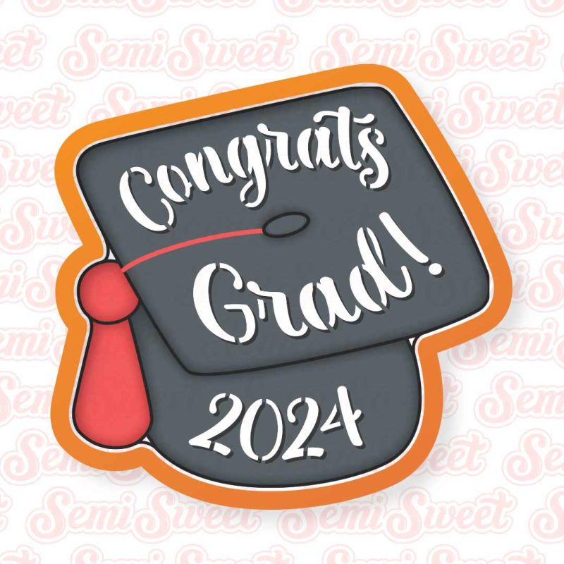 congrats grad cap year cutter