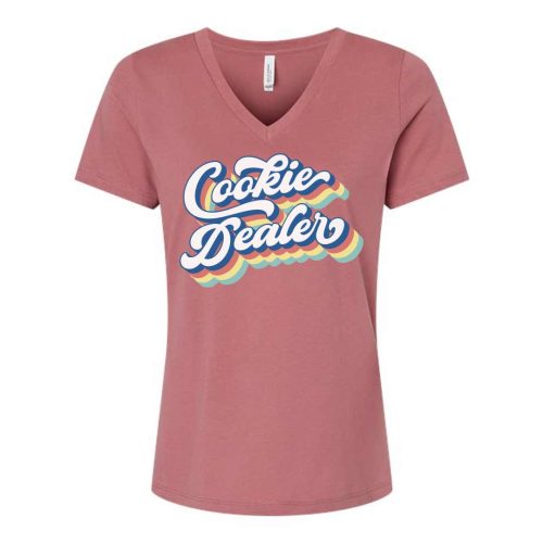 cookie dealer v-neck shirt