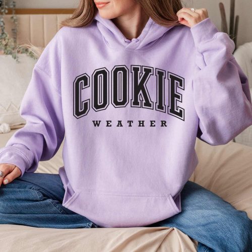 cookie weather hoodie orchid black