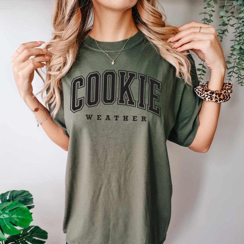 cookie weather shirt moss black