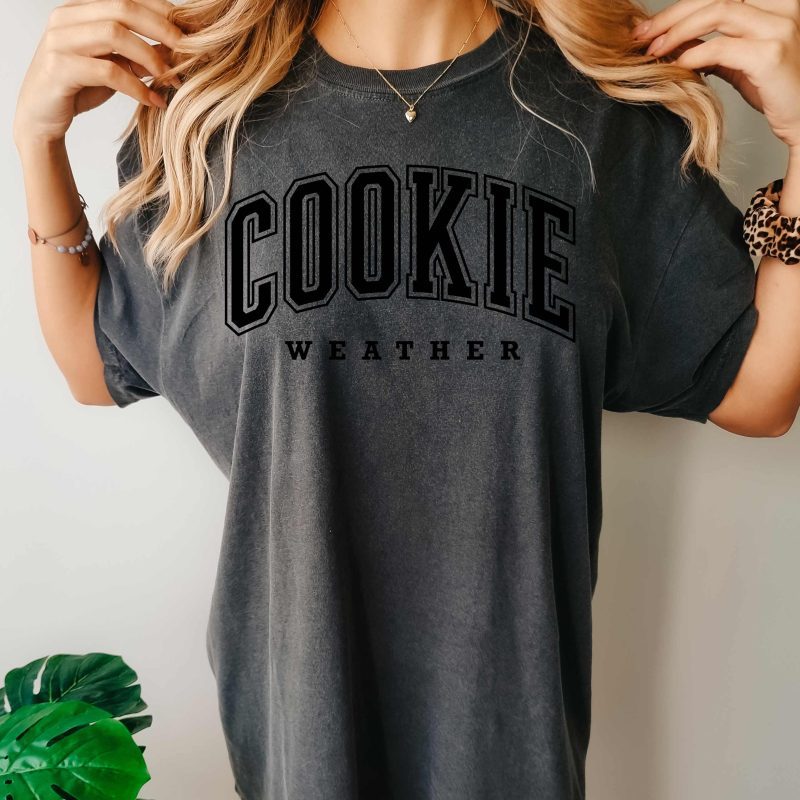 cookie weather shirt pepper black