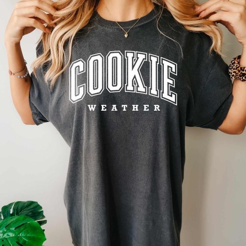 cookie weather shirt pepper white