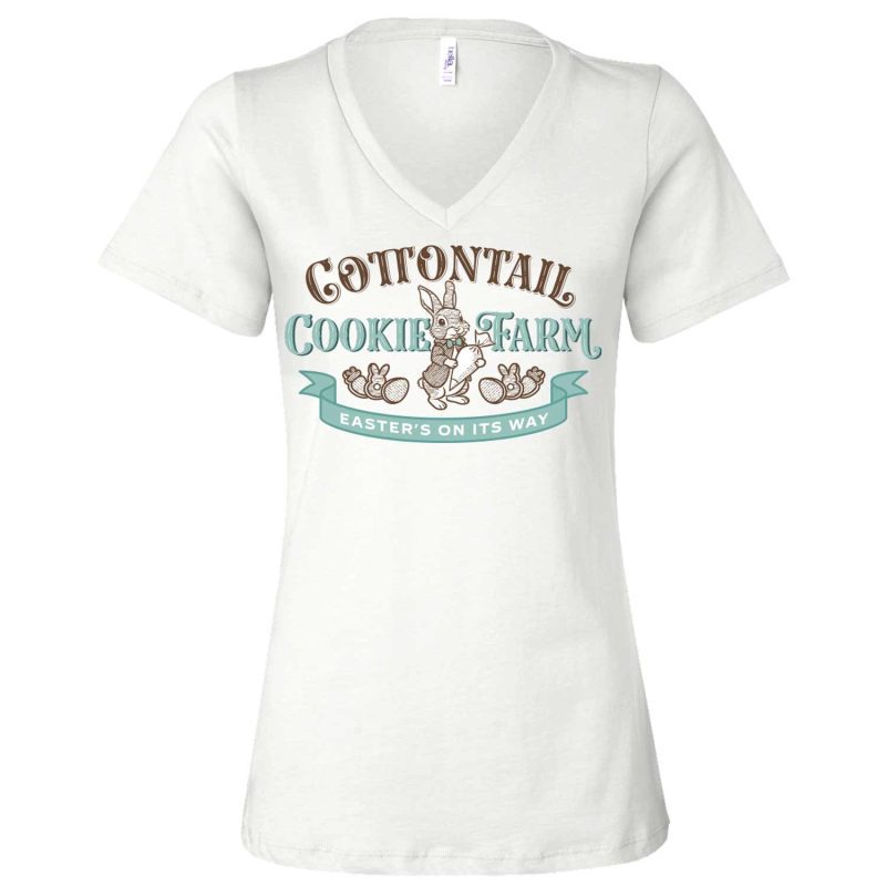 cottontail cookie farm vneck white 5de97124 ab4e 4d9f a56c 3e27db1c388a