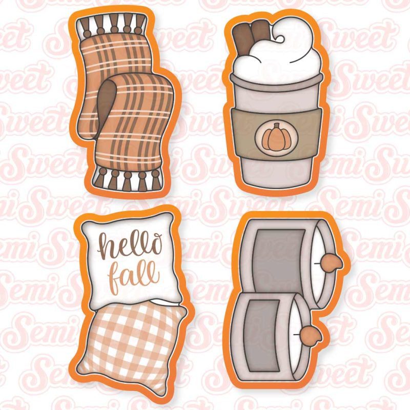 cozy fall set cutters