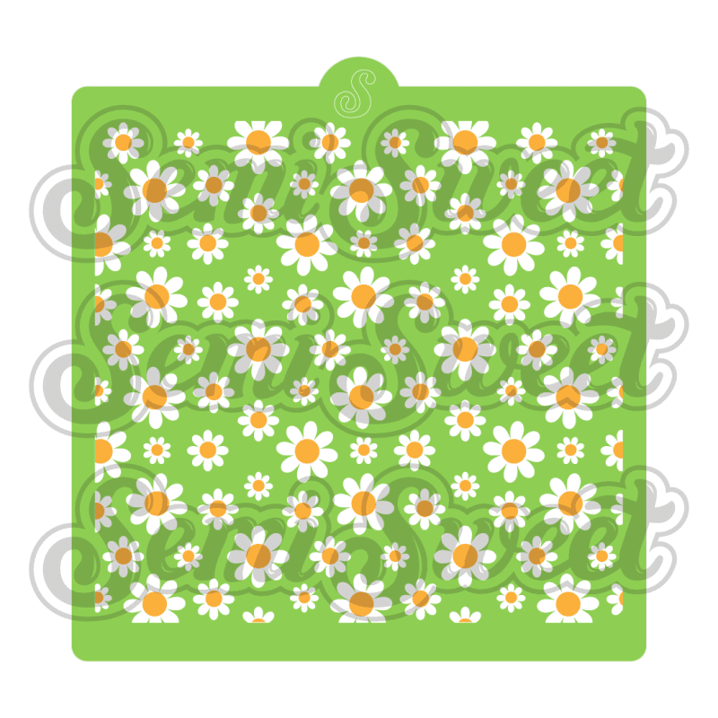 daisies condensed green