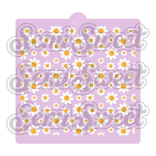 daisies condensed pink