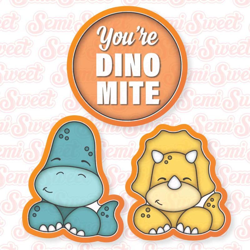 dino platter 3pc