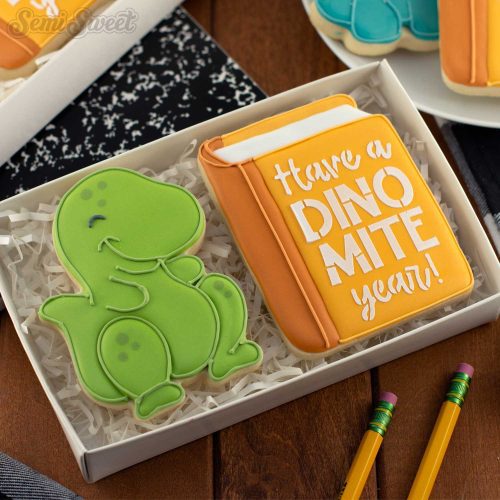 dino book rex set square