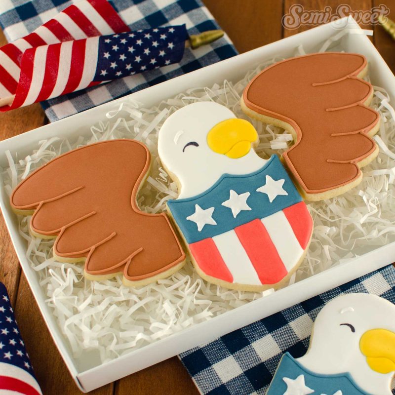 eagle shield cookies square 3