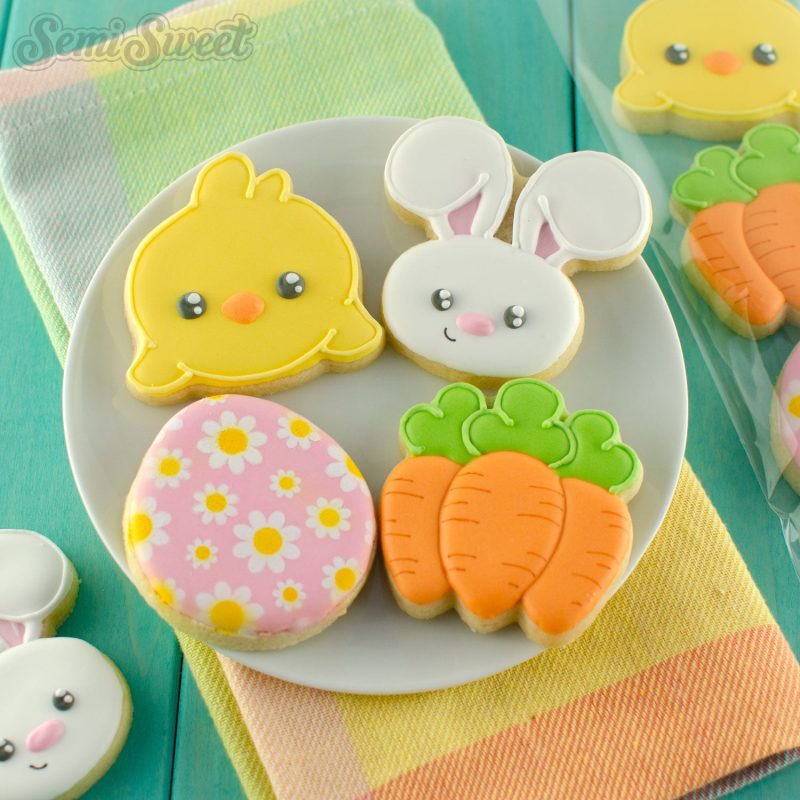 easter mini cookies