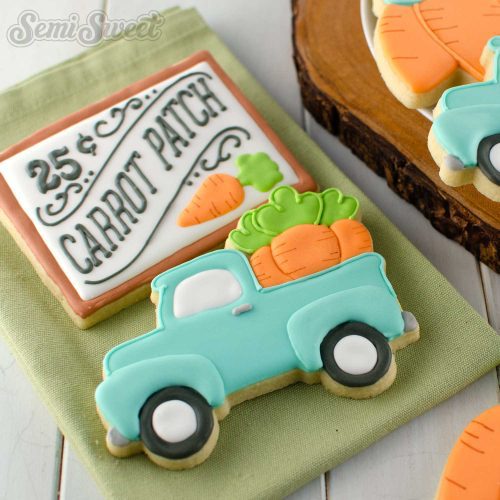 easter truck cookies square1