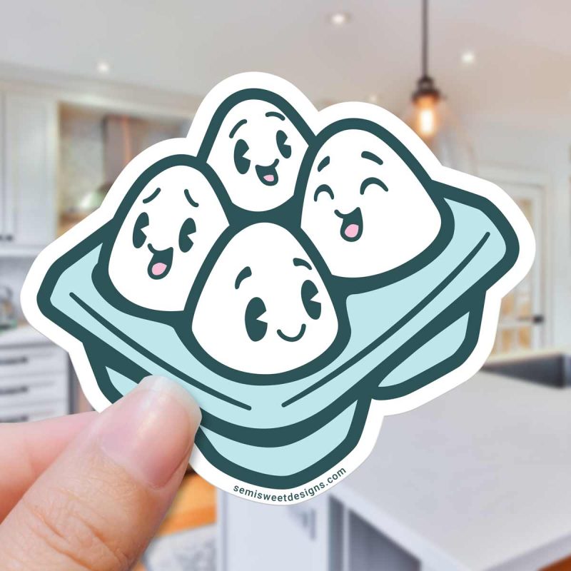 eggs sticker kitchen