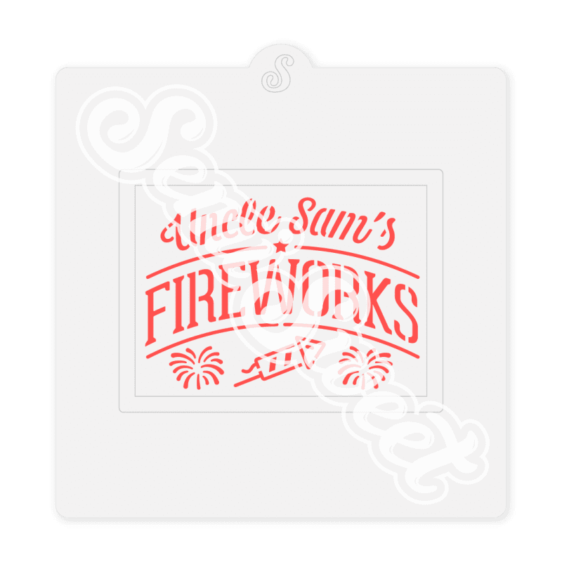 fireworks sign banner preview