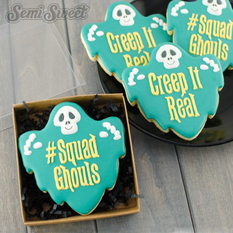 ghoul cape cookies