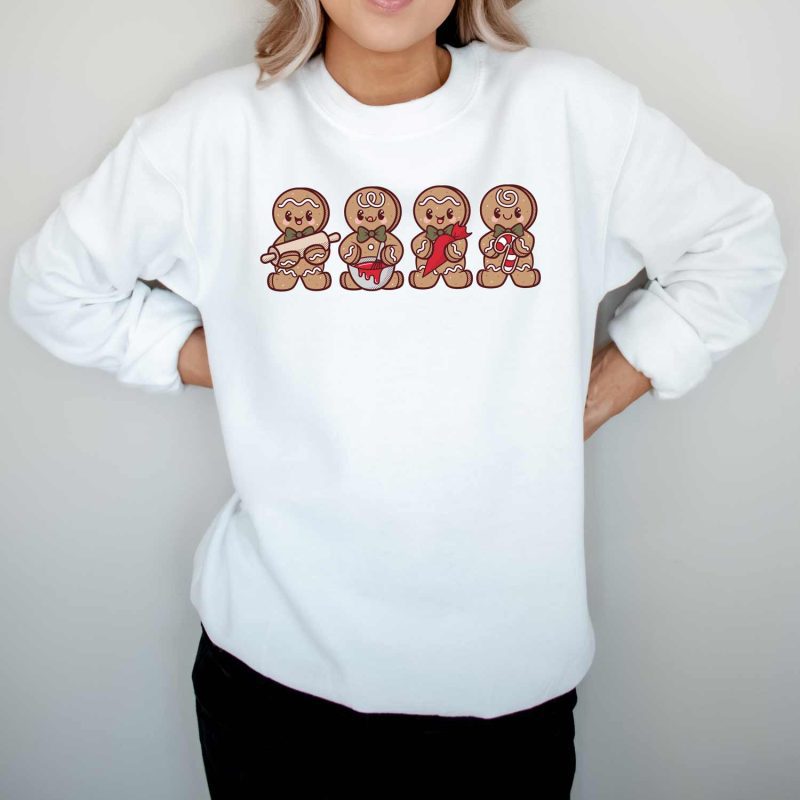 ginger baking white sweatshirt