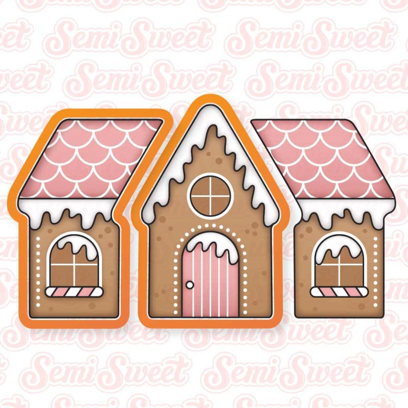 gingerbread 2pc house