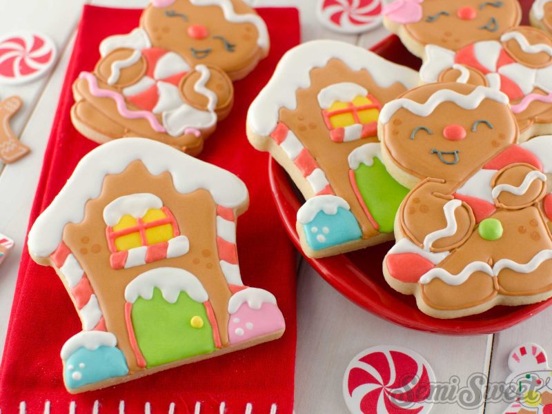 gingerbread house cookies title