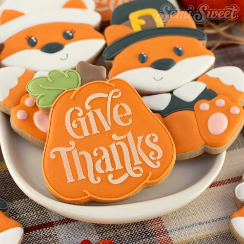 give thanks pumpkin cookie shop