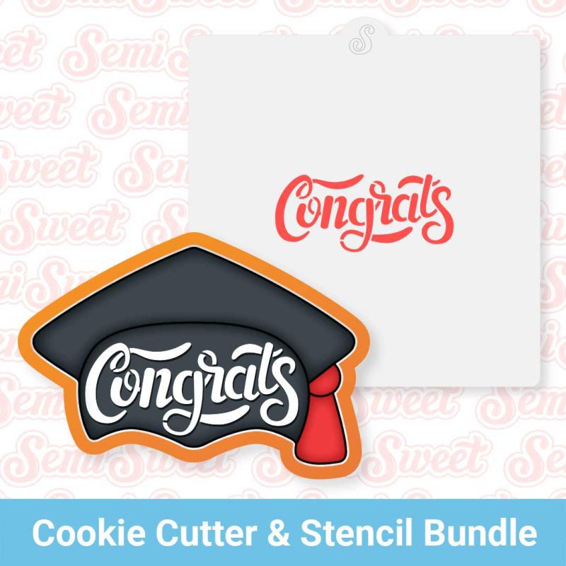 grad cap stencil bundle