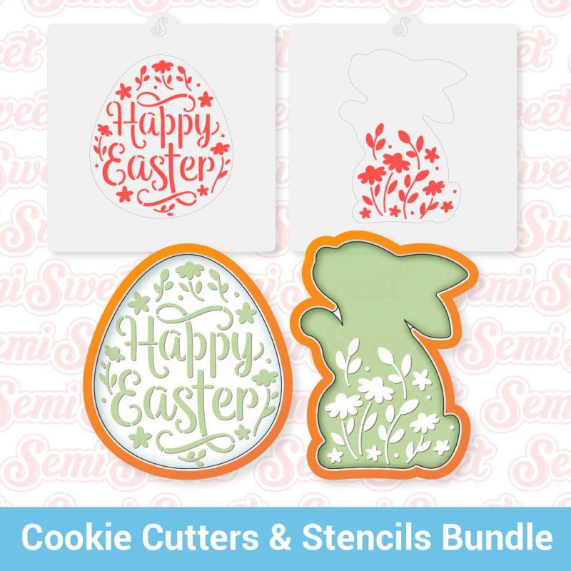 happy easter egg bunny bundle