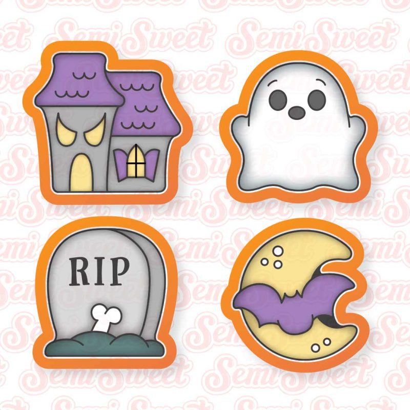 haunted house mini set