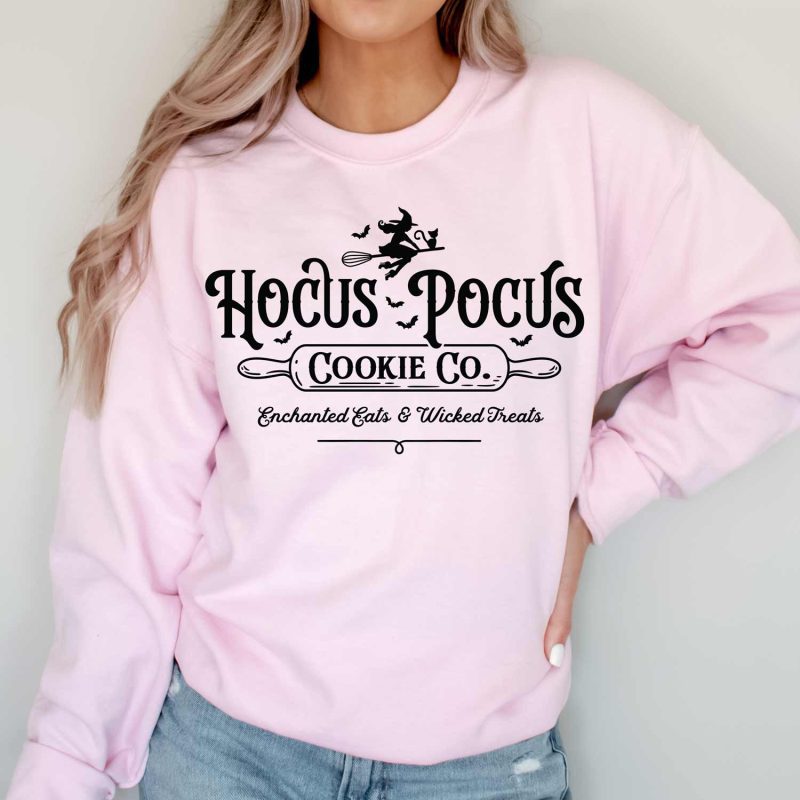 hocus pocus cookie co sweatshirt pink 344b9a2d 9ba3 41a8 8297 2b1a891f9ccf