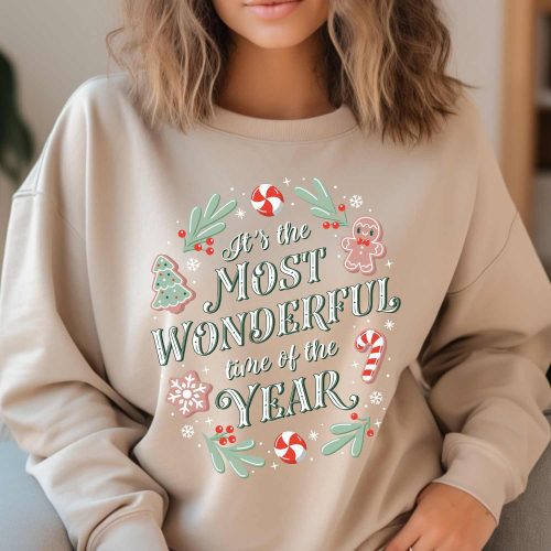 its the most wonderful time of the year sand sweatshirt